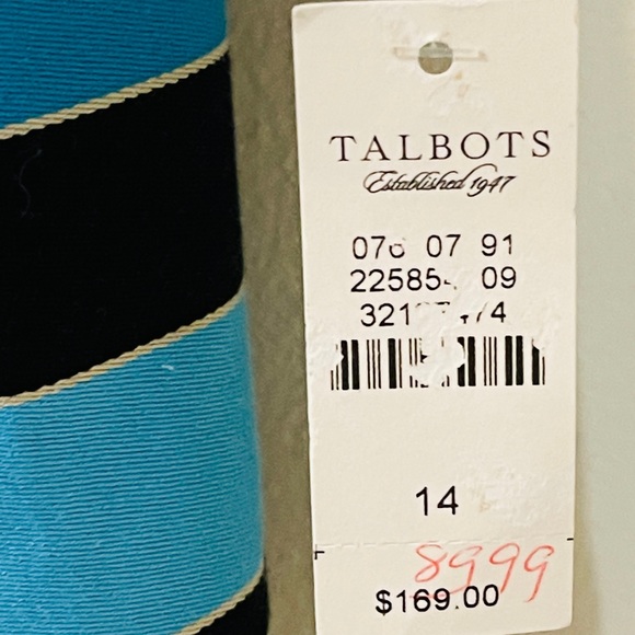 Vintage Talbots Stripe Blaxer Jacket - Picture 4 of 7